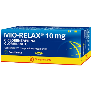 Product image of Mio Relax 10 mg x 20 comprimidos recubiertos