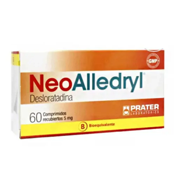 Product image of NEO-ALLEDRYL 5 MG X 60 COMP.