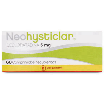 Product image of Neohysticlar 5 mg x 30 comprimidos recubiertos