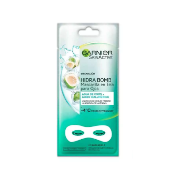 Product image of GARNIER SKIN ACTIVE HYDRA BOMB COCO MASCARILLA TELA PARA OJOS 6 G.