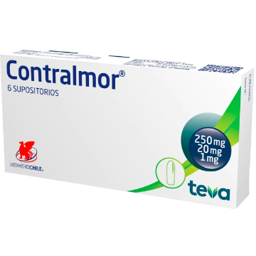 Product image of Contralmor x 6 supositorios