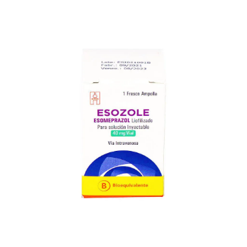 Product image of Esozole 40 mg x 1 frasco ampolla