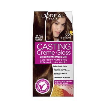 Product image of Casting creme gloss 535 chocolate coloración nutri brillo sin amoniaco x 1 unidad