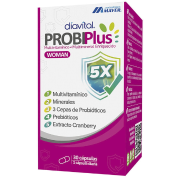 Product image of Diavital probiplus woman x 30 comprimidos