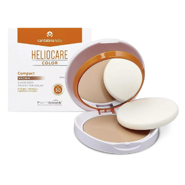 Product image of HELIOCARE COLOR BROWN SPF50+ OIL FREE PROTECCION EXTREMA POLVO COMPACTO 10G.