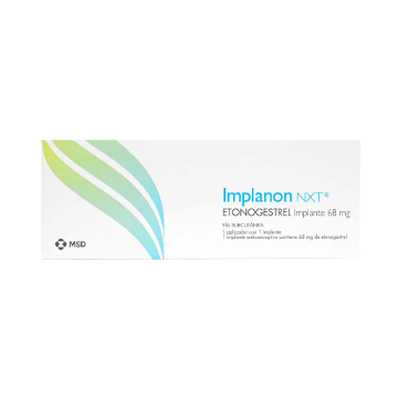 Product image of Implanon NXT 68 mg x 1 implante con aplicador