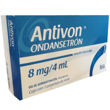 Product image of ANTIVON 8MG / 4ML X 1 AMP