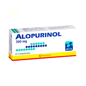 Product image of Alopurinol 300 mg x 20 comprimidos