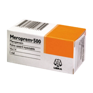 Product image of MEROPENEM 1GR X 1 FA