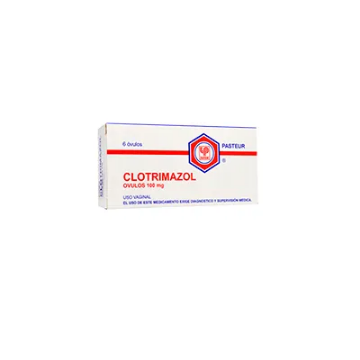 Product image of Clotrimazol 100 mg x 6 ovulos