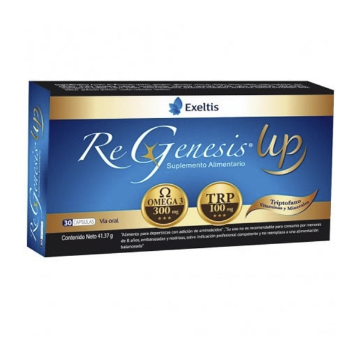 Product image of REGENESIS-UP 30 CAPSULAS BLANDAS (VITAMINAS+MINERALES+OMEGA3+TRIPTOFANO)