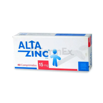 Product image of Altazinc 15 mg x 40 comprimidos