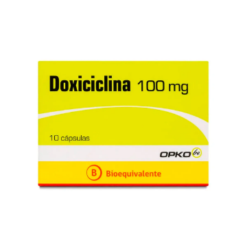 Product image of Doxiciclina 100 mg x 10 comprimidos