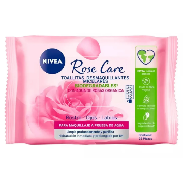 Product image of Nivea face rose care toallitas desmaquillantes