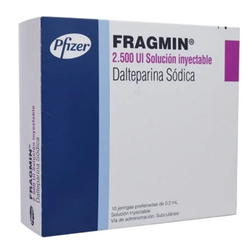 Product image of FRAGMIN 2.500 UI X 10 JERINGAS