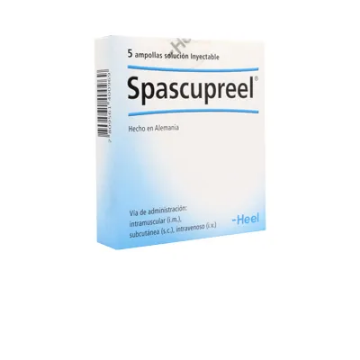 Product image of Spascupreel solución inyectable x 5 ampollas