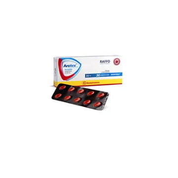 Product image of Arotex 20 mg x 30 comprimidos recubiertos