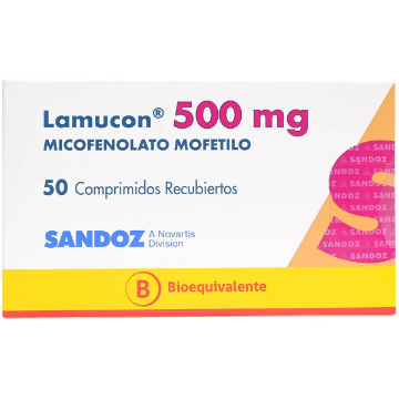 Product image of LAMUCON 500 MG X 50 COMP.