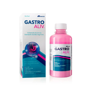 Product image of Gastroaliv suspensión oral 262 mg / 15 ml x 240 ml