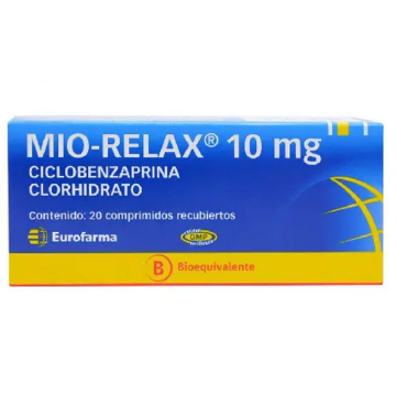 Product image of MIO RELAX 10 MG X 20 COMP. REC.