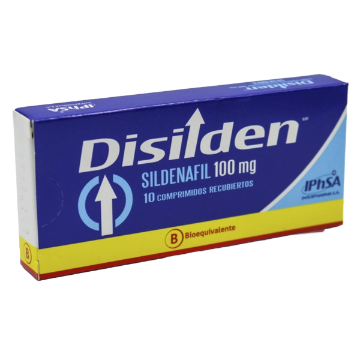 Product image of Disilden 100 mg x 10 comprimidos recubiertos