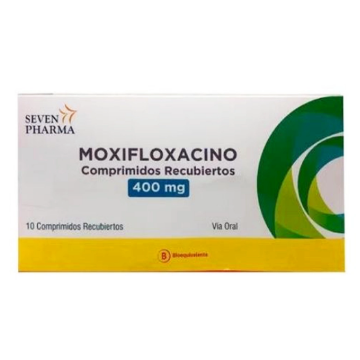 Product image of MOXIFLOXACINO 400 MG X 10 COMP. REC.