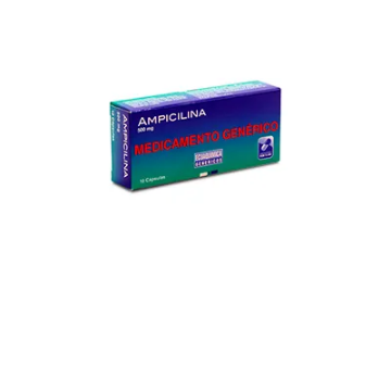 Product image of Ampicilina 500 mg x 10 cápsulas