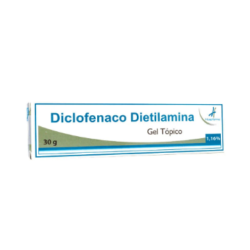 Product image of Diclofenaco Dietilamina gel tópico 1,16 % x 30 g