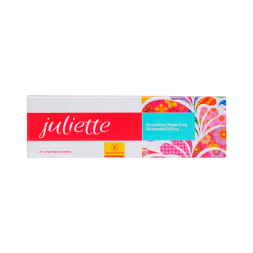 Product image of Juliette 2 mg / 0,03 mg x 21 comprimidos