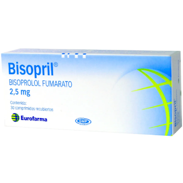 Product image of Bisopril 2,5 mg x 30 comprimidos recubiertos