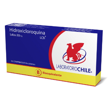 Product image of HIDROXICLOROQUINA [BE] 200 MG 30 COMPRIMIDOS RECUBIERTOS