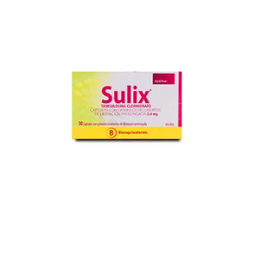 Product image of Sulix 0,4 mg x 30 cápsulas con gránulos de liberación prolongada