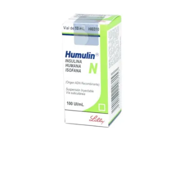 Product image of Humulin N 100 U.I ampollas x 10 ml