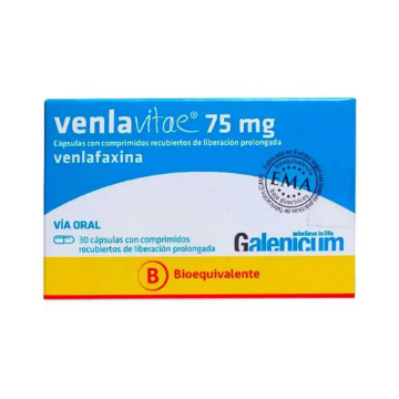 Product image of Venlavitae 75 mg x 30 comprimidos de liberación prolongada