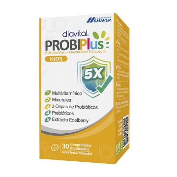 Product image of Diavital probiplus kids x 30 comprimidos