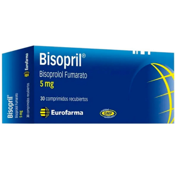 Product image of Bisopril 5 mg x 30 comprimidos recubiertos