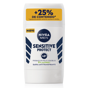 Product image of NIVEA MEN STICK SENSITIVE PROT. DESOD. BARRA 54 G