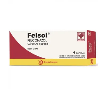 Product image of Felsol 150 mg x 4 cápsulas