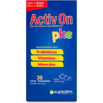 Product image of Active on mini x 30 comprimidos masticables