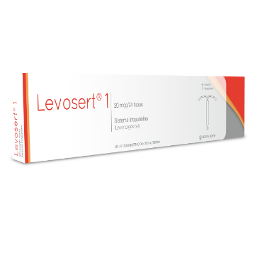 Product image of LEVOSERT-1 20 MCG/24HR SISTEMA INTRAUTERINO (LEVONORGESTREL)