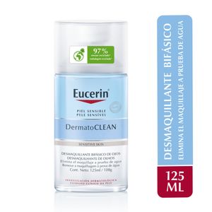 Product image of EUCERIN DERMATOCLEAN DESMAQUILLANTE OJOS 125 ML