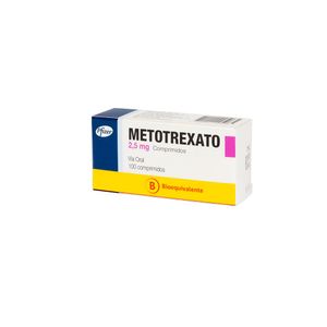 Product image of METOTREXATO 2.5 MG X 100 COMP.