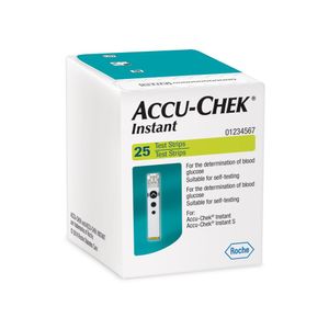 Product image of ACCU-CHEK INSTANT CINTAS GLUCOSA X 25 UNID.