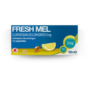 FRESHMEL MIEL LIMON X 12 COMPRIMIDOS