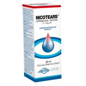 NICOTEARS SOL. OFTALMICA X 20 ML