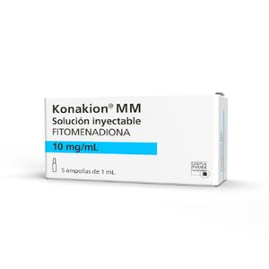 Product image of KONAKION 10 MG X 1 ML X 5 AMP