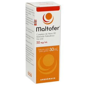 Product image of MALTOFER 50MG/ML GOTAS X 30 ML