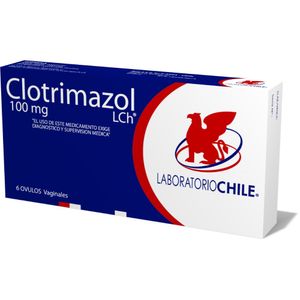 CLOTRIMAZOL 100 MG X 6 OVULOS