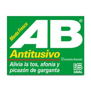 Product image of AB ANTITUSIVO X 12 COMP.