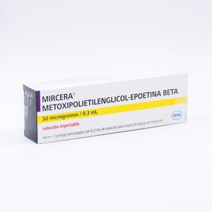 MIRCERA 50MCG / 0 3ML SOL INY. 1 UNID.